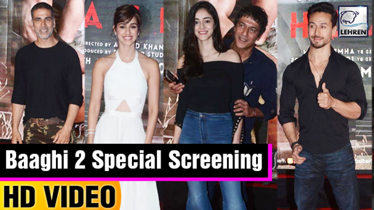 Special Screening Of Baaghi 2 | Tiger Shroff |...