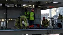 Okmeydanı'ndaki Cemal Kamacı Spor Kompleksinin İnşaatında 3 İşçi Yaralandı