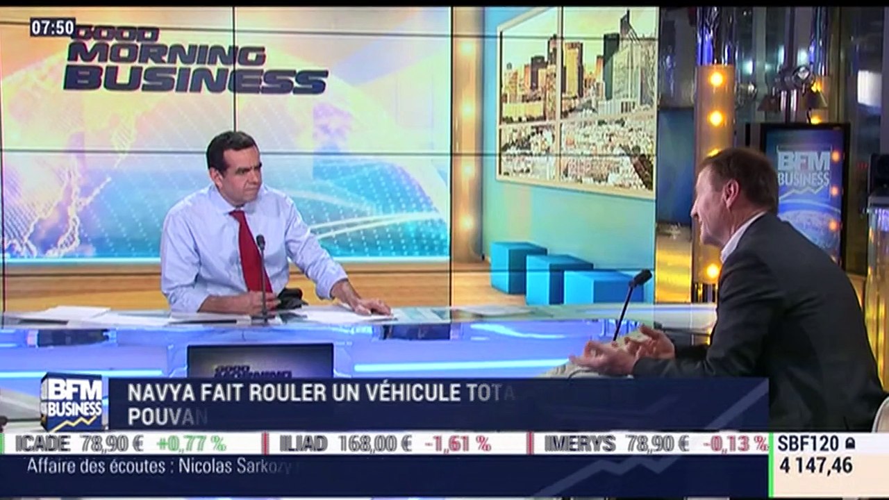 Navya et ses voitures autonomes - 30/03