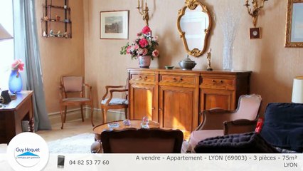 A vendre - Appartement - LYON (69003) - 3 pièces - 75m²
