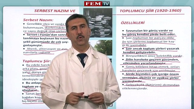 ygs lys edebiyat Cumhuriyet Donemi Turk Edebiyati - Serbest Nazim ve Toplumcu Siir - 1