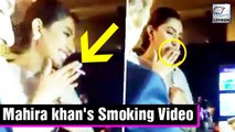 Pakistani Actress Mahira Khan Caught SMOKING On Camera