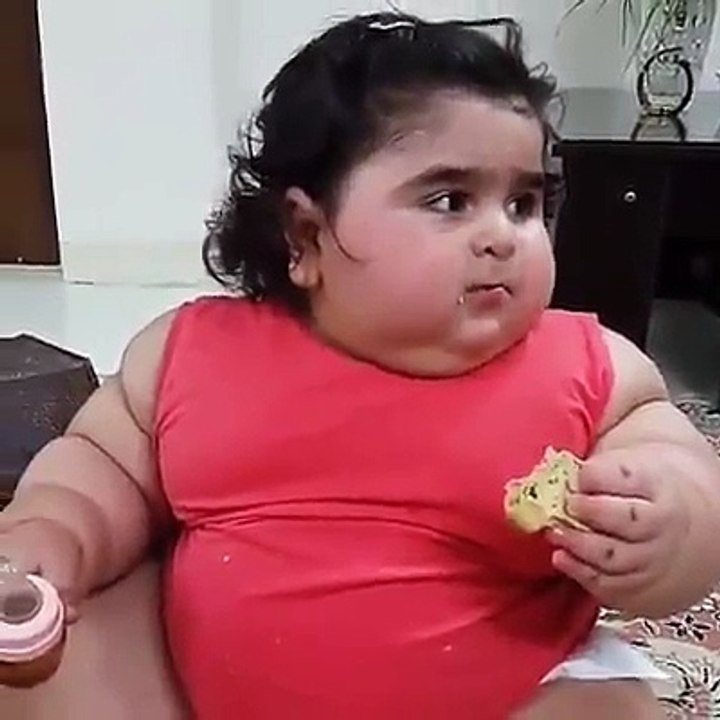 fat baby eating for more - funny video