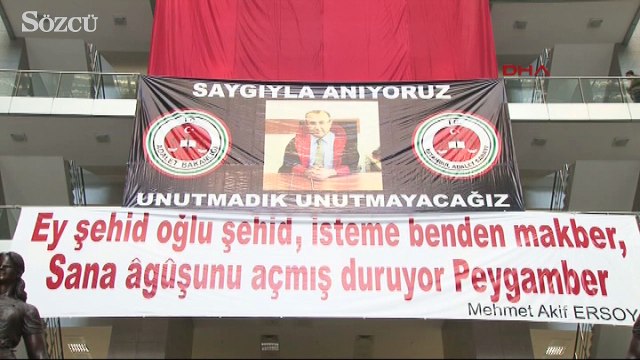 Şehit savcı kiraz ölümünün 3. yılında anıldı