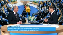 'Ein ganz Großer der deutschen Politik' | DW Nachrichten