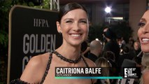 Outlander - Caitriona Balfe ENews interview Golden Globers2018 [Sub Ita]