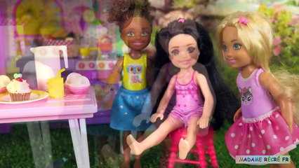 Barbie Chelsea Cache-Cache dans la Maison avec Poupées LOL Histoire