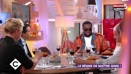 C à Vous : Maître Gims révèle la raison pour laquelle il ne retire jamais ses lunettes de soleil (Vidéo)