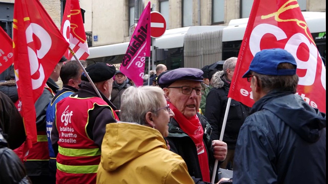 La lutte continue Les retraités dans la rue le 15 Mars 2018