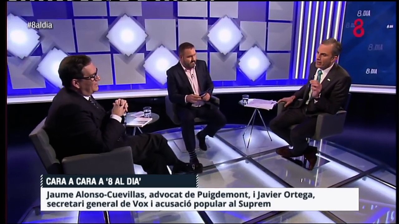 Ex-Juez Santiago Vidal 400 millones desviados del FLA. Jaume Alonso-Cuevillas vs. Javier Ortega