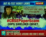 CBSE paper leak: Section 144 imposed outside HRD minister home