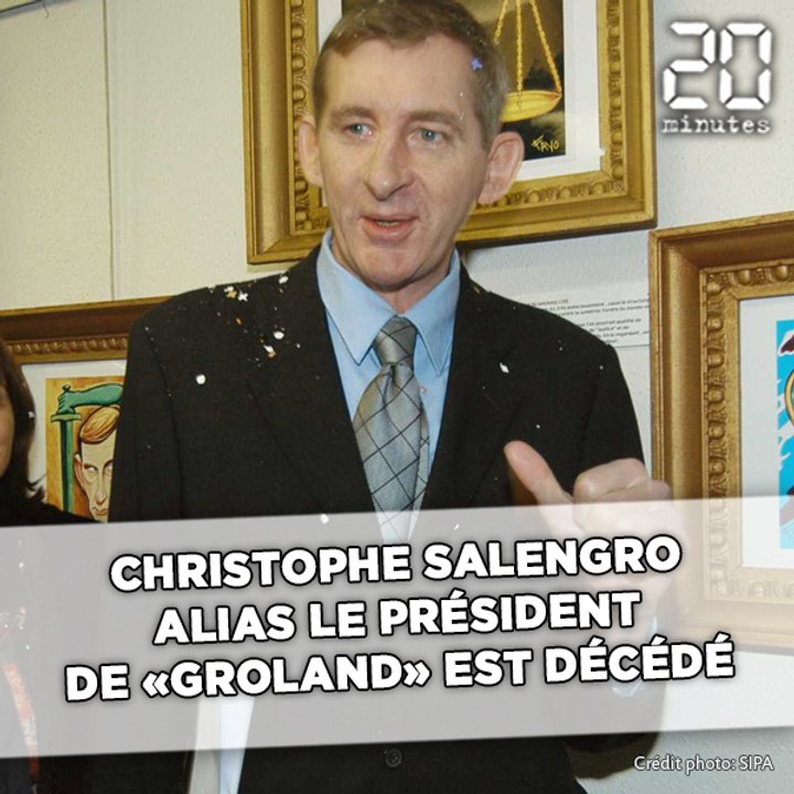Christophe Salengro, alias le président de «Groland», est mort