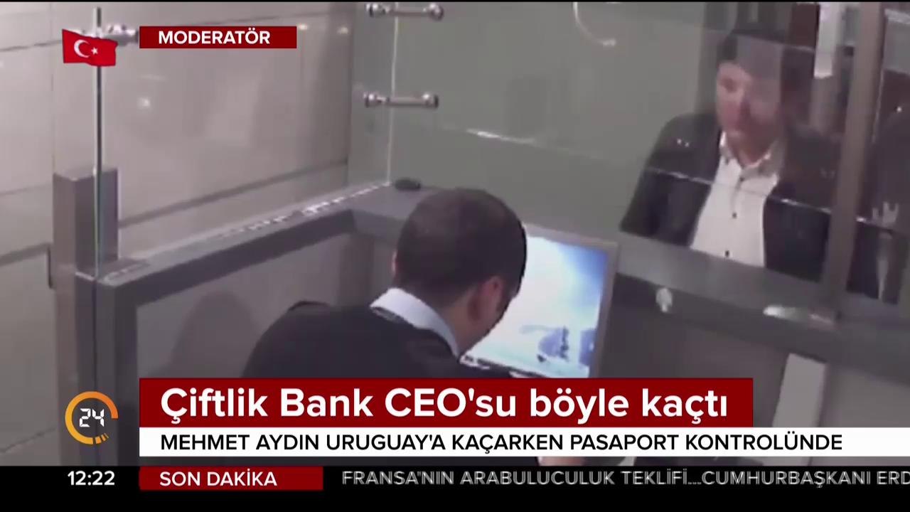 Yurtdışına böyle kaçtı