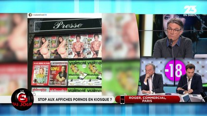 La GG du jour: Stop aux affiches pornos en kiosque ? - 30/03
