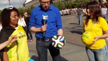 Brasilianische WM-Fans in Berlin | Euromaxx - Der WM-Reporter