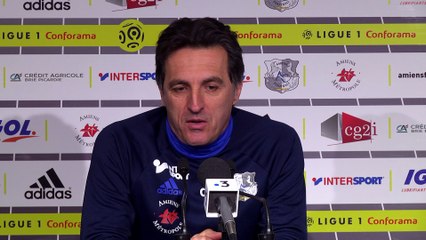 Avant le match, Christophe Pélissier  (LOSC - ASC)