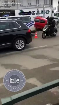 Bruxelles: elle confond le frein et l'accélérateur avenue Louise...