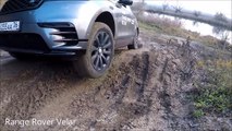 Range Rover Velar 2018 Vs Jeep Grand Cherokee 2017 Offroad test Comparision