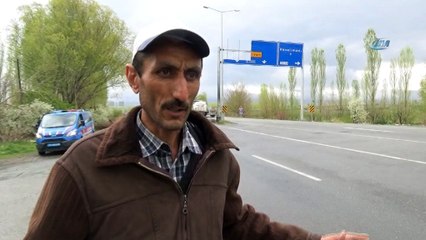 Iğdır'da 17 kişinin öldüğü trafik kazası güvenlik kamerasında