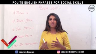 Polite English Phrases for Social Skills | Seabird International