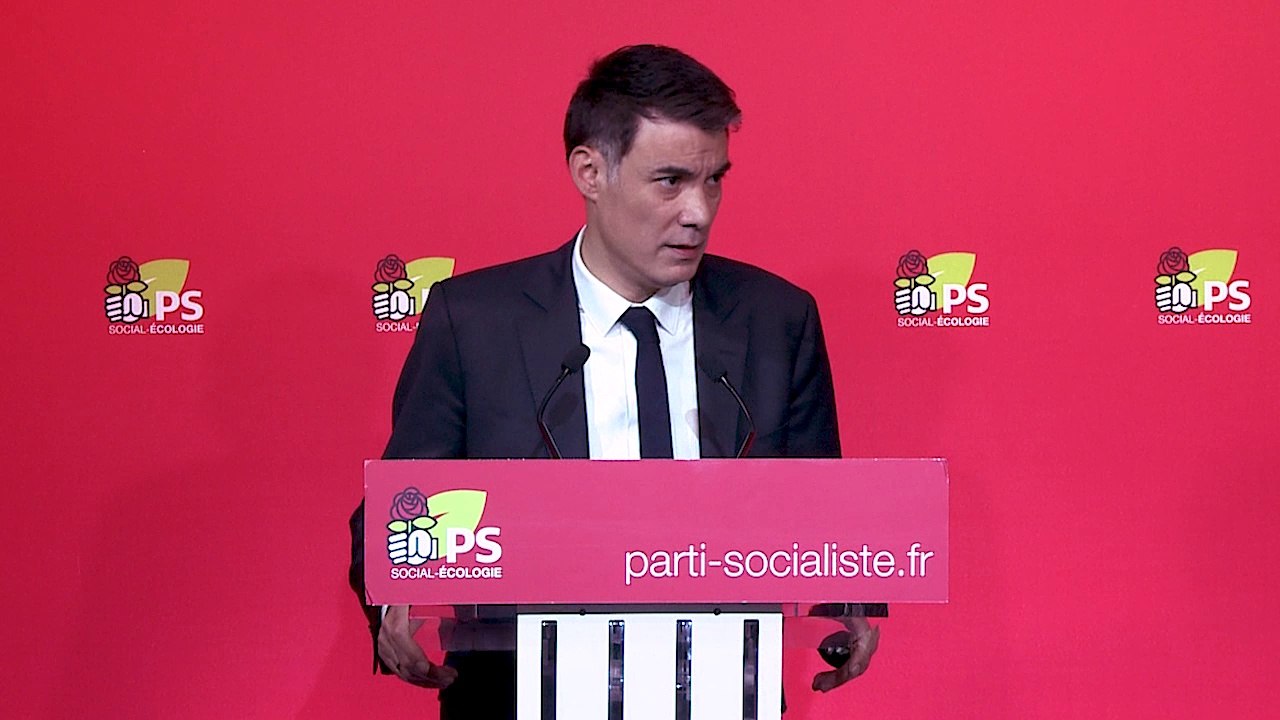 conférence de presse - Olivier Faure- 30 mars 2018
