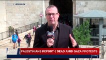 i24NEWS DESK | Reports: over 550 Palestinians wounded in protests | Friday, March 30th 2018