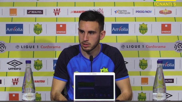 Adrien Thomasson avant FC Nantes - AS Saint-Étienne
