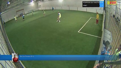 But de Florian (8-1) - POMPIERS DE CHAUVIGNY Vs VINET - 29/03/18 20:00 - LIGUE 2