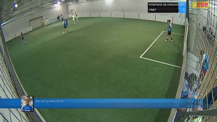 But de Sylvain (10-3) - POMPIERS DE CHAUVIGNY Vs VINET - 29/03/18 20:00 - LIGUE 2