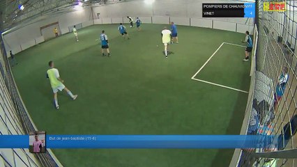 But de jean-baptiste (11-4) - POMPIERS DE CHAUVIGNY Vs VINET - 29/03/18 20:00 - LIGUE 2