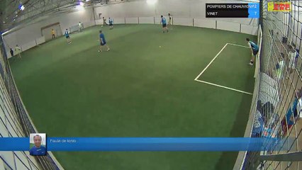 Faute de tonio - POMPIERS DE CHAUVIGNY Vs VINET - 29/03/18 20:00 - LIGUE 2 - Poitiers Game Parc