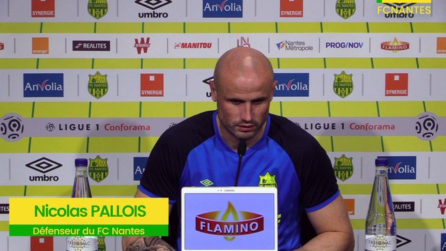 Nicolas Pallois avant FCN-ASSE