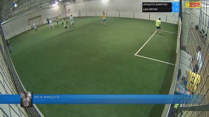 But de Jeremy (3-2) - ATHLETIC KINIKTOU Vs LES ORTHO - 29/03/18 21:00 - LIGUE 2 - Poitiers Game Parc