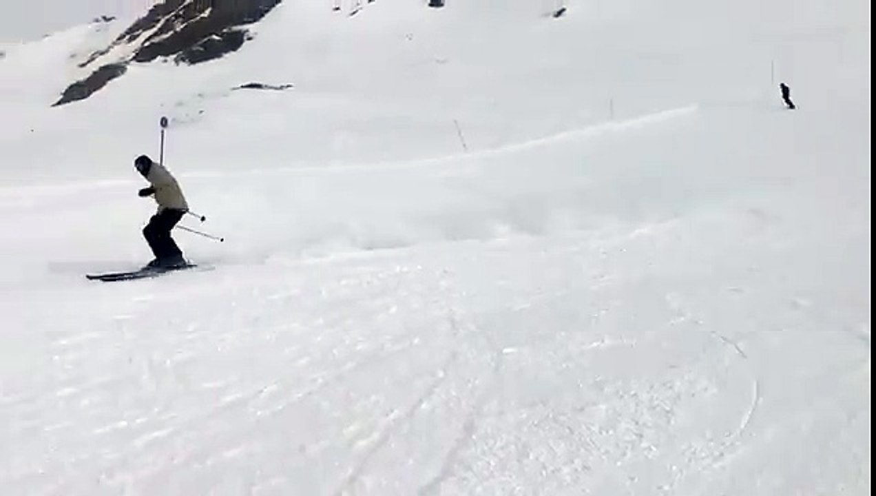Crash en ski