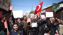 İdlibliler Rejimin Saldırılarına Karşı Türkiye'den Yardım İstedi
