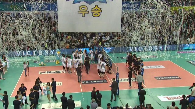 대한항공, 창단 이후 첫 프로배구 챔피언 등극 / YTN