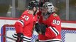 Accountant takes break from day job to play goalie for Blackhawks
