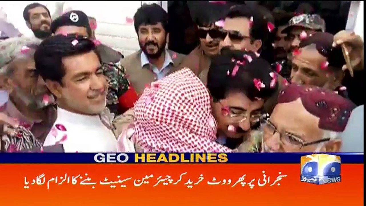 Geo Headlines - 08 PM - 30 March 2018