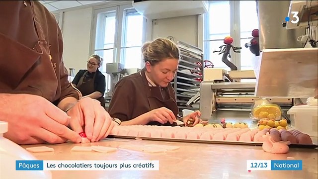 Pâques : les chocolatiers toujours plus créatifs