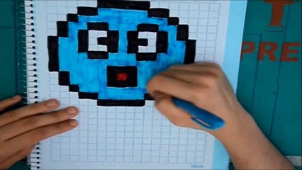 Speed Drawing - Emoji - Pixel Art