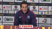 Emery «Une grande motivation» - Foot - C. Ligue - PSG