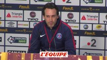 Les conférences de presse d'Emery et Verratti - Foot - C. Ligue - PSG