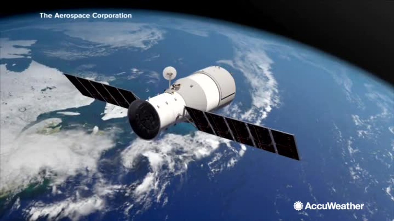 Chinese space lab to fall out of sky, break up...