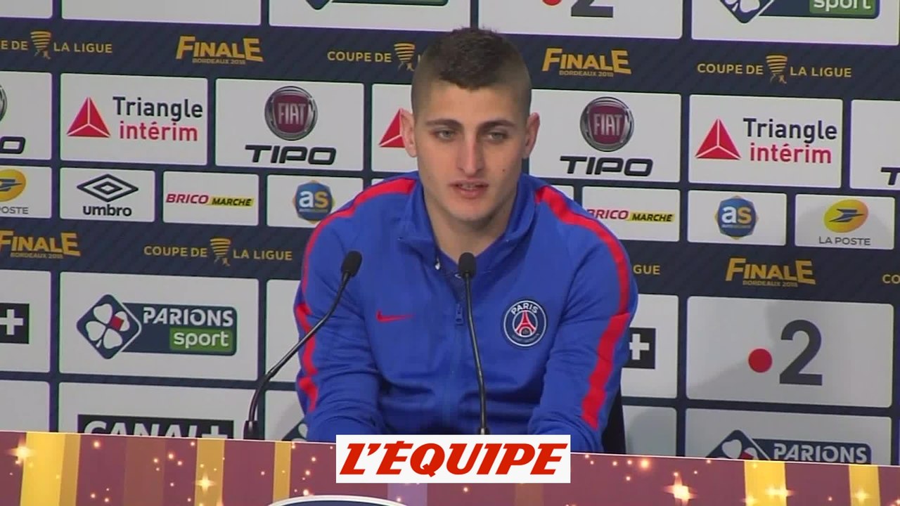 Verratti «Nous voulons gagner le plus de trophées possibles» - Foot - C. Ligue - PSG