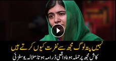 Malala responds to her haters, debunks conspiracy theories