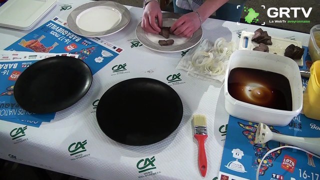 BOEUFS DE PAQUES DE BARAQUEVILLE(Aveyron) reportage GRTV du samedi