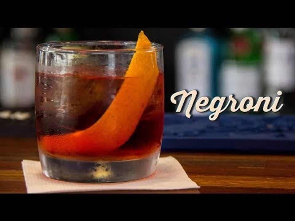  Como preparar um Negroni Clássico 