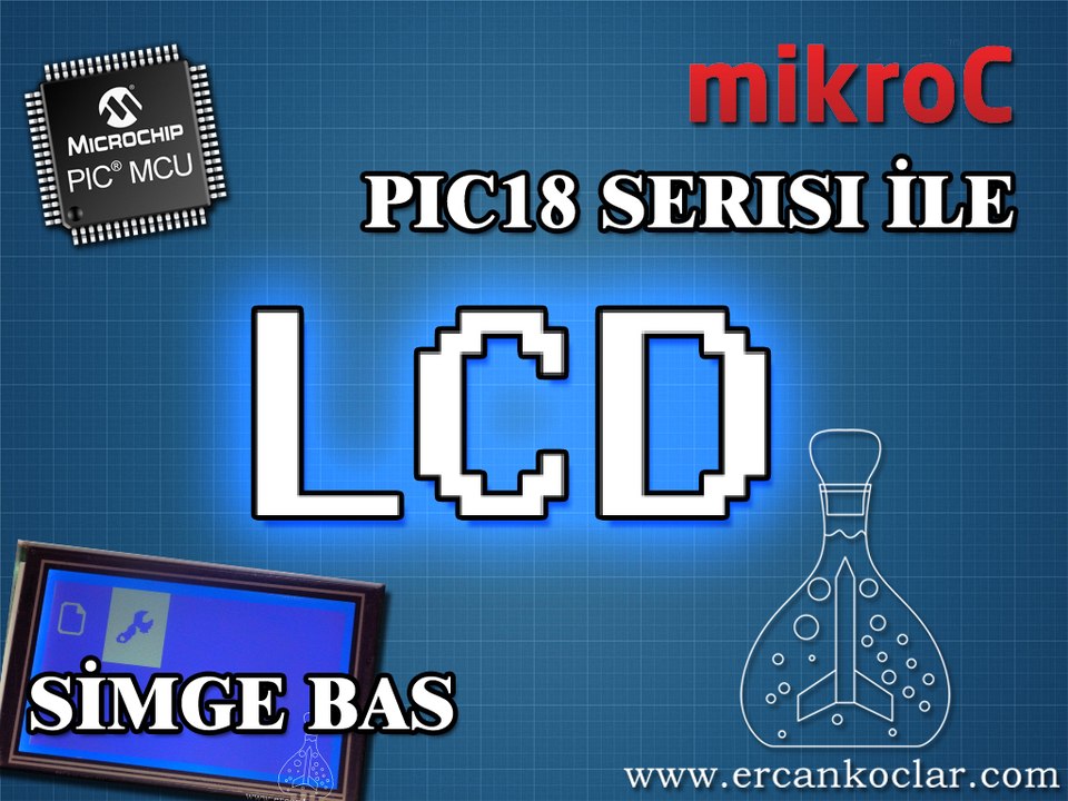 www.ercankoclar.com - GLCD Ekrannda Simge Basma SAP1024B-T6963C - MikroC