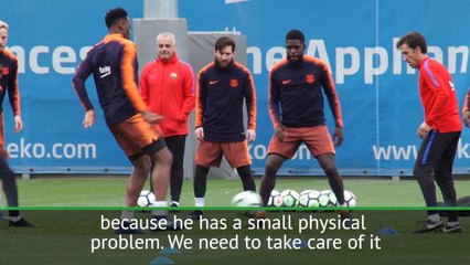 Barca need to take care of Messi - Valverde