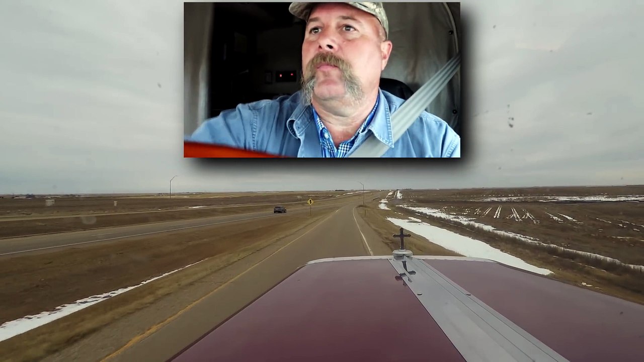 Trucker Snow Angel